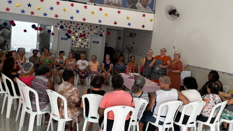 Oficina de Páscoa reúne idosas para aprender técnicas de manuseio de chocolates no CCMI do Jd. Amanda  – Jornal Aqui Paulínia