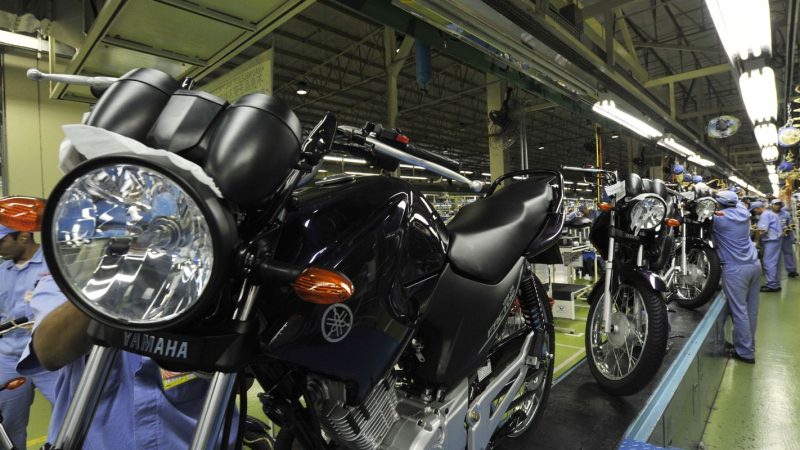 Produção de motos apresenta melhor resultado do ano