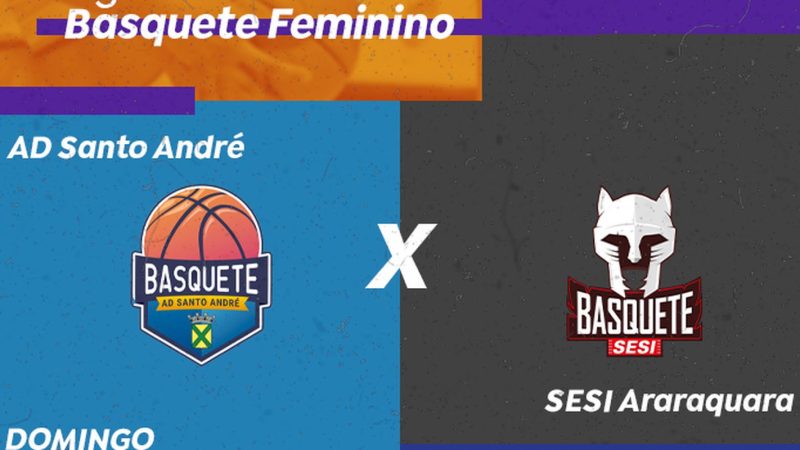 Basquete Feminino: TV Brasil exibe AD Santo André X SESI Araraquara
