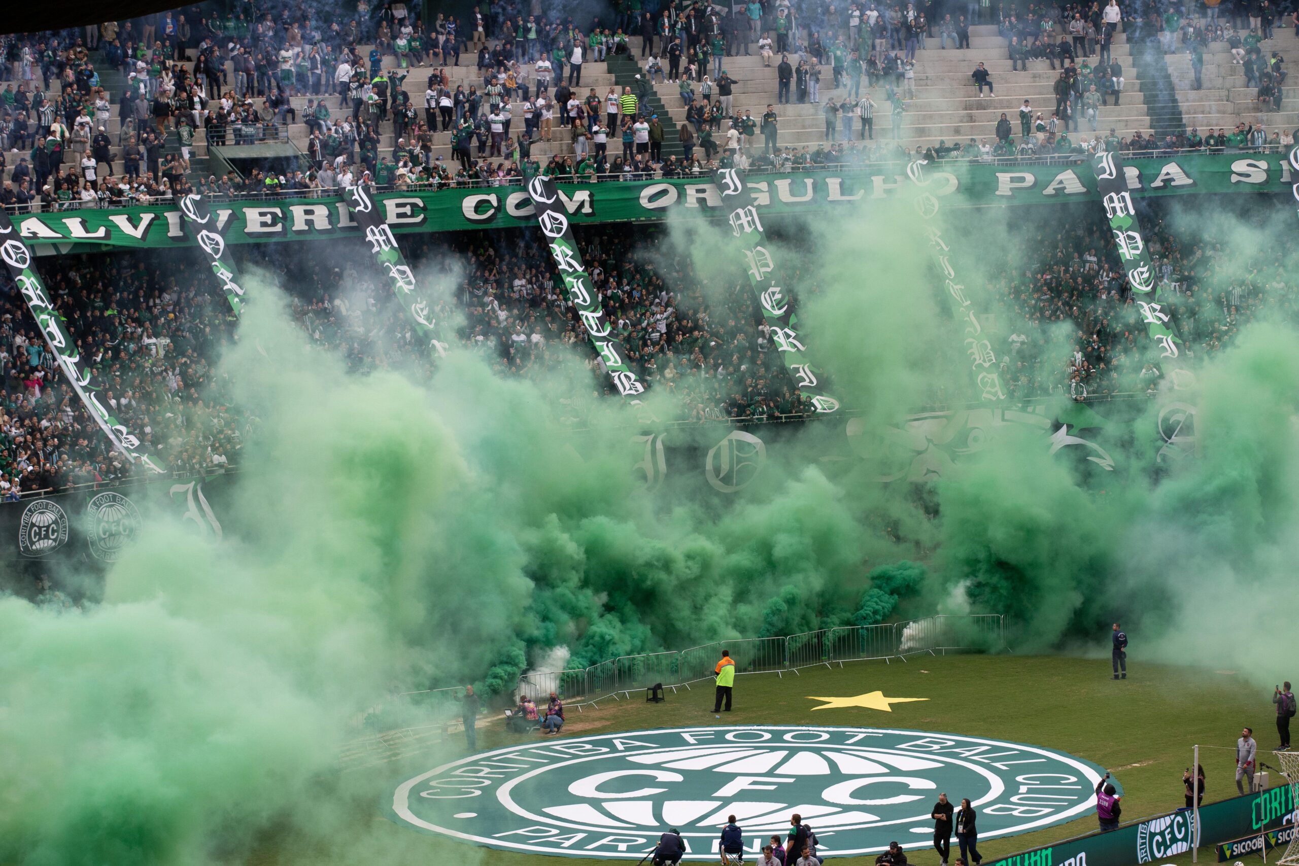 Coritiba registra melhor público desde 2023