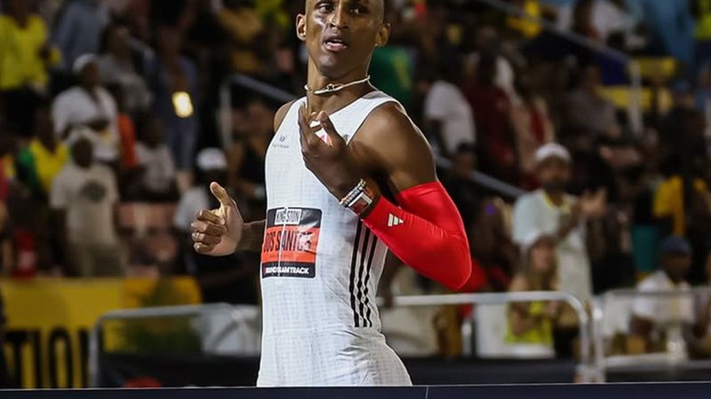 Estreia dourada em 2025: Alison vence 400m com barreiras na Jamaica