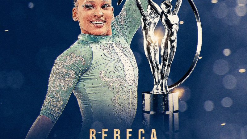 Ginasta Rebeca Andrade conquista prêmio Laureus, o Oscar do Esporte