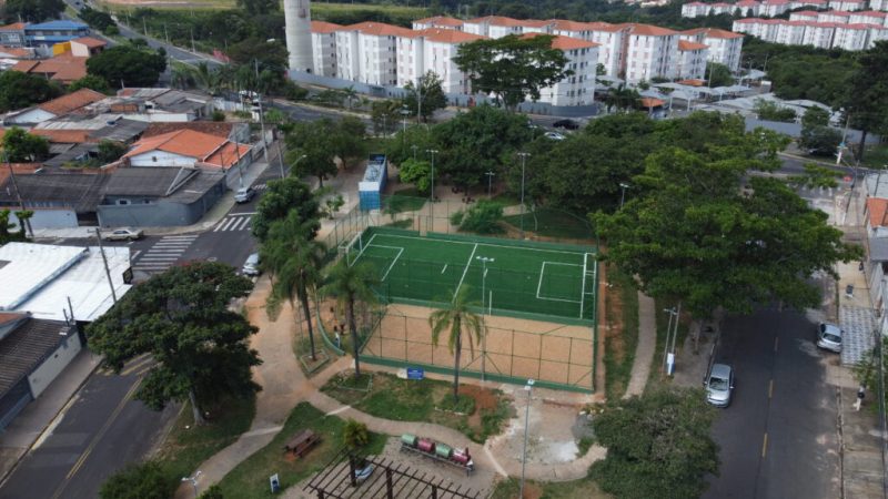 Inauguração do novo campo de futebol society da “Praça da Penha” será neste sábado (05/04) – Jornal Aqui Paulínia