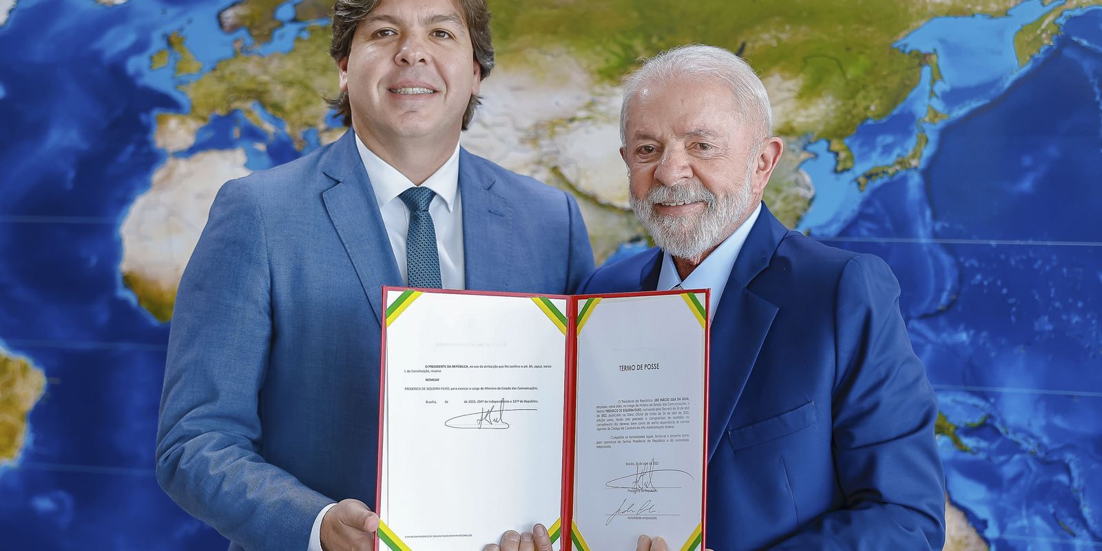 Lula empossa novo ministro das Comunicações