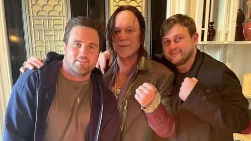 Mickey Rourke aparece irreconhecível no ‘Big Brother’ britânico