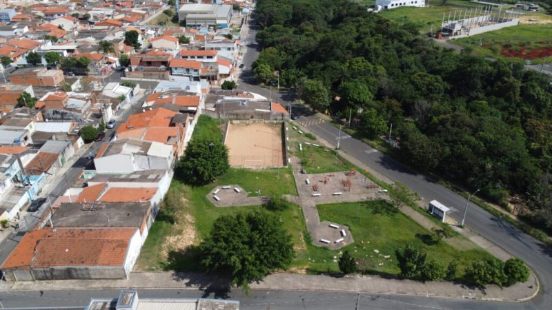 Obras de modernização do campo de futebol do Jardim Nova Europa avançam – Jornal Aqui Paulínia
