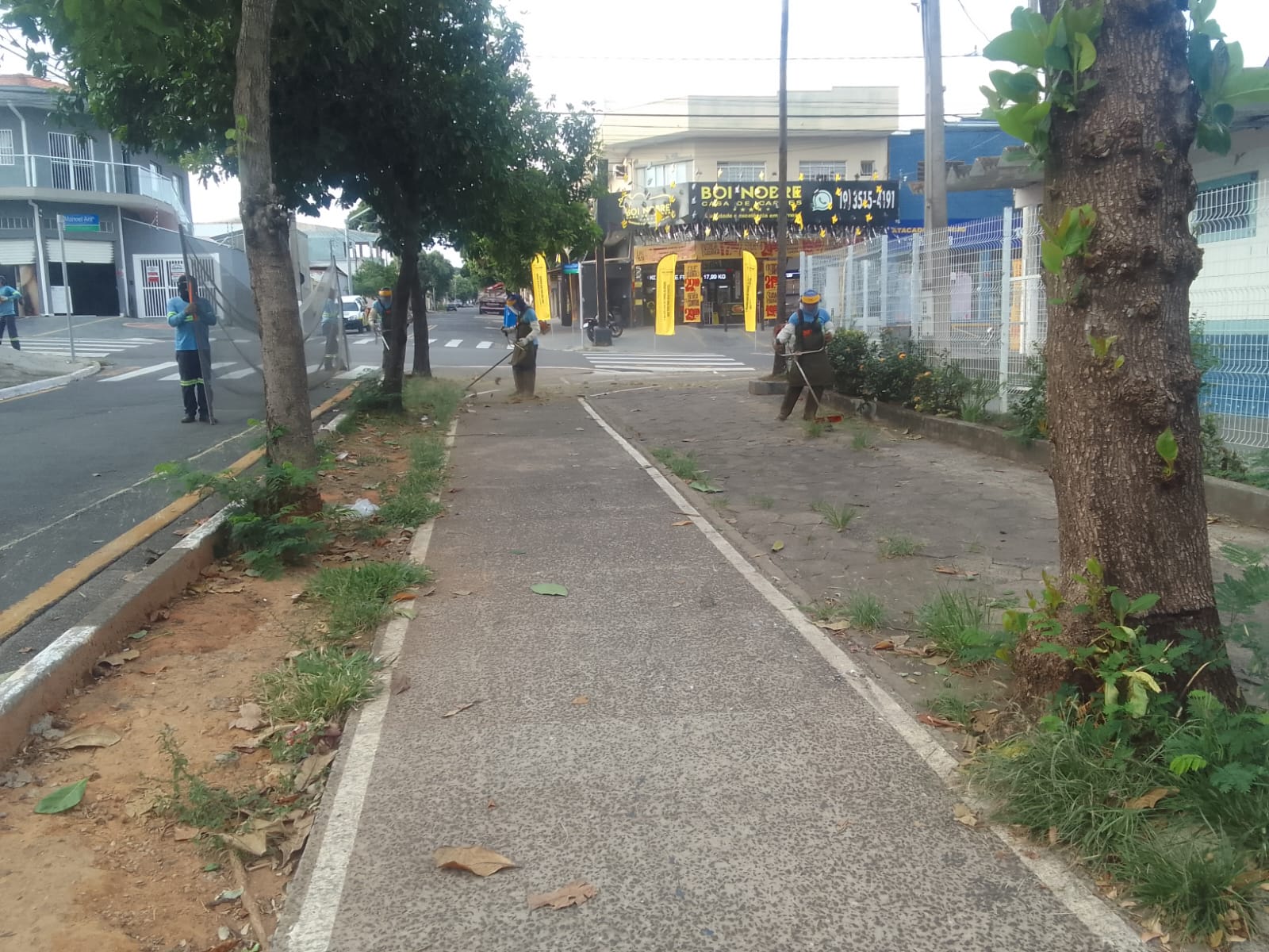 Pq. Socioambiental Irmã Dorothy Stang recebe mutirão de poda do mato e limpeza – Jornal Aqui Paulínia