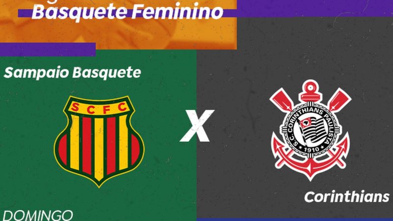 TV Brasil exibe Sampaio Basquete x Corinthians no domingo