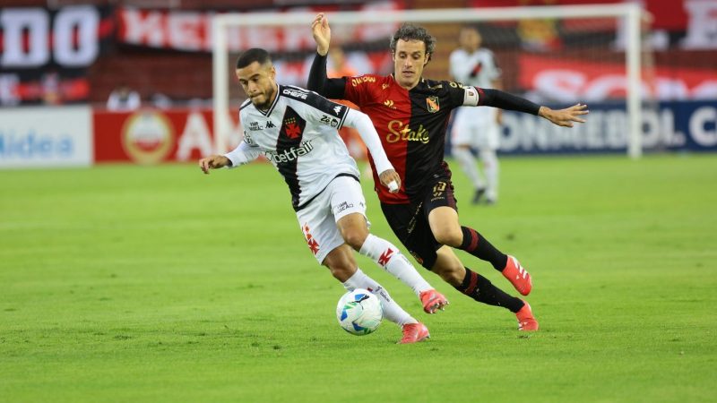 Vasco abre vantagem, mas cede empate ao Melgar pela Sul-Americana