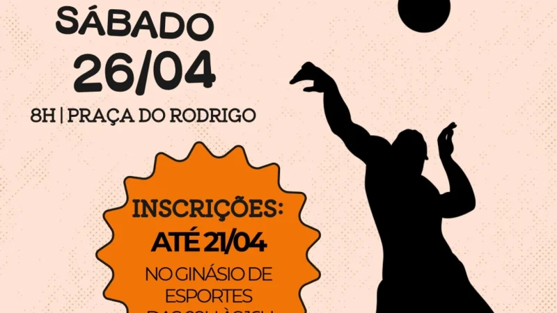 Vem aí o Torneio de Vôlei de Areia 3×3! – Jornal Aqui Paulínia