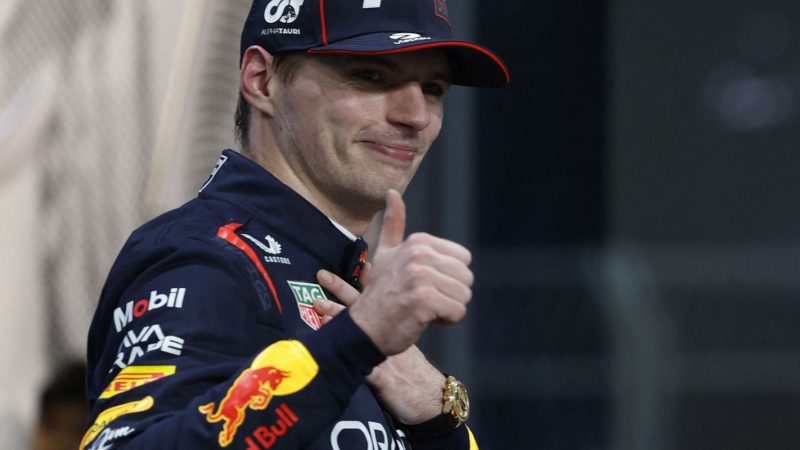 Verstappen larga na frente no GP da Arábia Saudita de Fórmula 1
