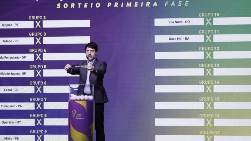 Copa do Brasil Feminina tem confrontos da primeira fase definidos