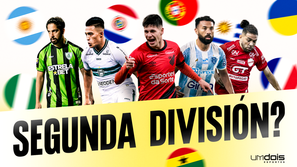Jogadores estrangeiros invadem a Segunda Divisão