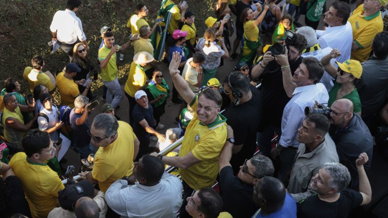 Manifestação em Brasília pede anistia a golpistas