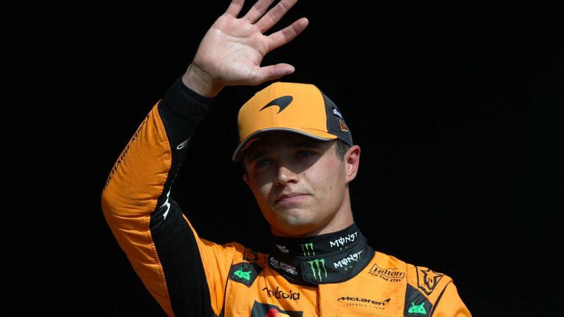 F1: Norris faz pole no GP da Bélgica e Bortoleto larga em 10º