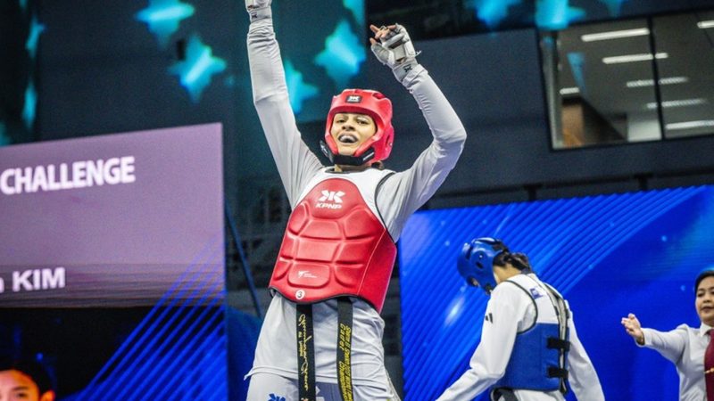 Brasileira supera campeã olímpica e vence Grand Prix de taekwondo