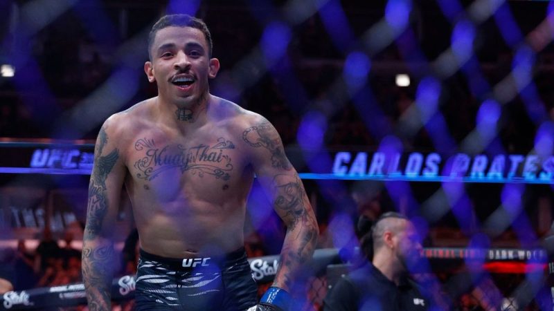 Carlos Prates volta a vencer, confirma luta no Rio e fatura R$ 270 mil