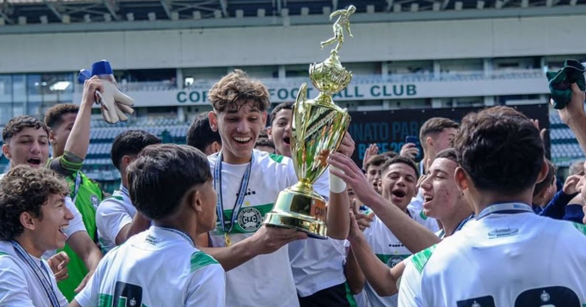 Coritiba vence o Athletico no agregado e conquista título da base