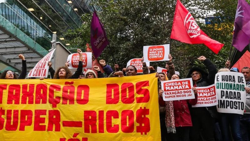 Ricos concentram 27% da renda e pagam menos imposto no país