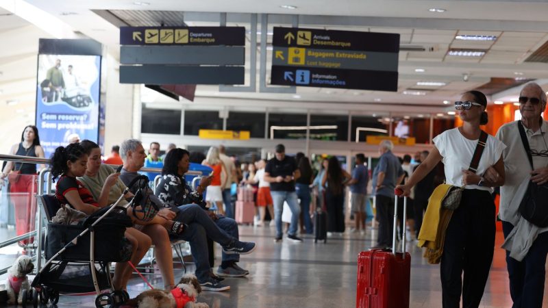 Setor aéreo bate recorde com 11,6 milhões de passageiros em julho