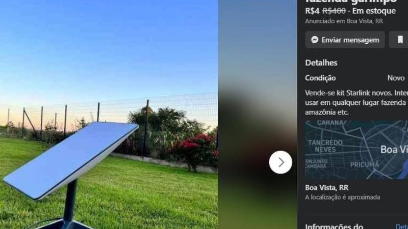 Starlink: internet grátis não vale para Brasil, diz Anatel – 01/08/2025 – Tec
