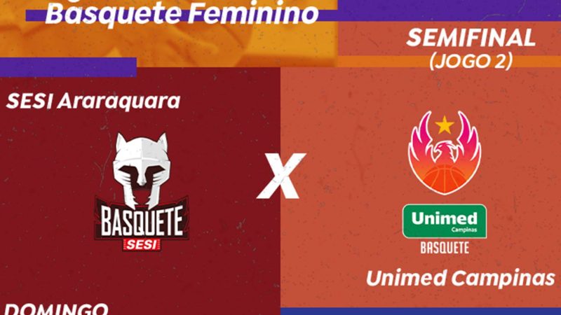 TV Brasil exibe Sesi Araraquara x Unimed Campinas em semifinal da LBF