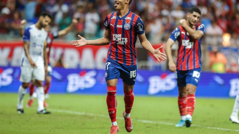 Bahia goleia Confiança e garante pentacampeonato da Copa do Nordeste