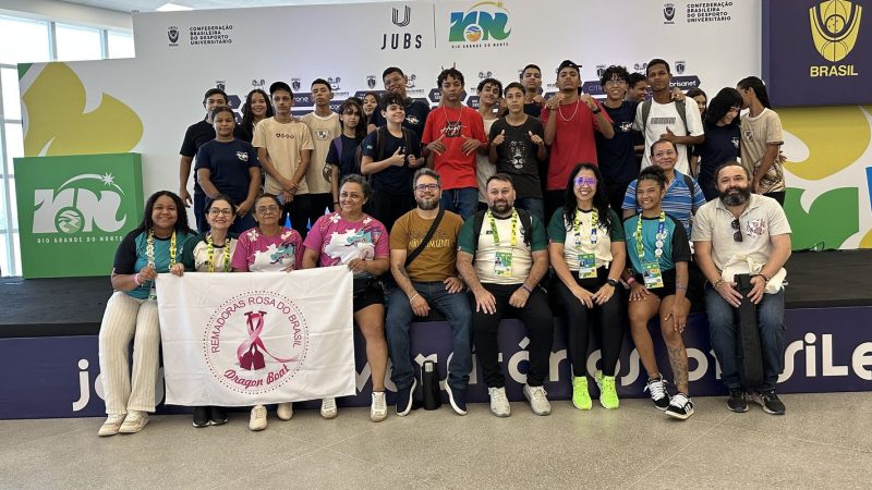 Jogos Universitários Brasileiros abrem espaço para o Outubro Rosa