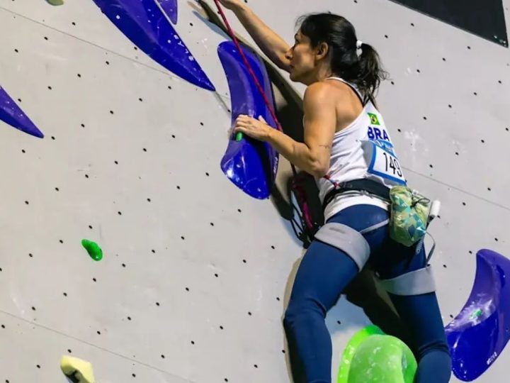 Marina Dias é ouro na etapa de Laval da Copa do Mundo de paraescalada