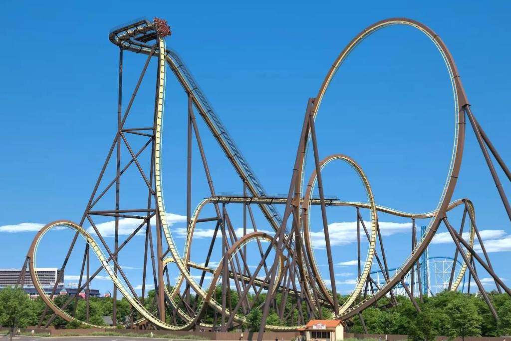 Parque nos Estados Unido terá montanha-russa recordista – 07/10/2025 – Turismo