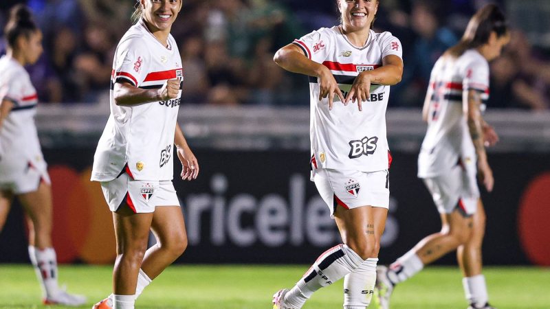 São Paulo derrota San Lorenzo em sua estreia na Libertadores Feminina