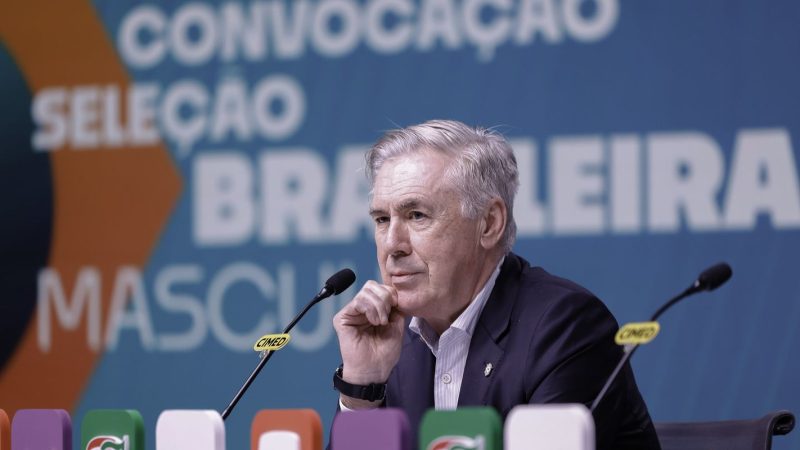 Carlo Ancelotti convoca seleção para dois últimos amistosos de 2025