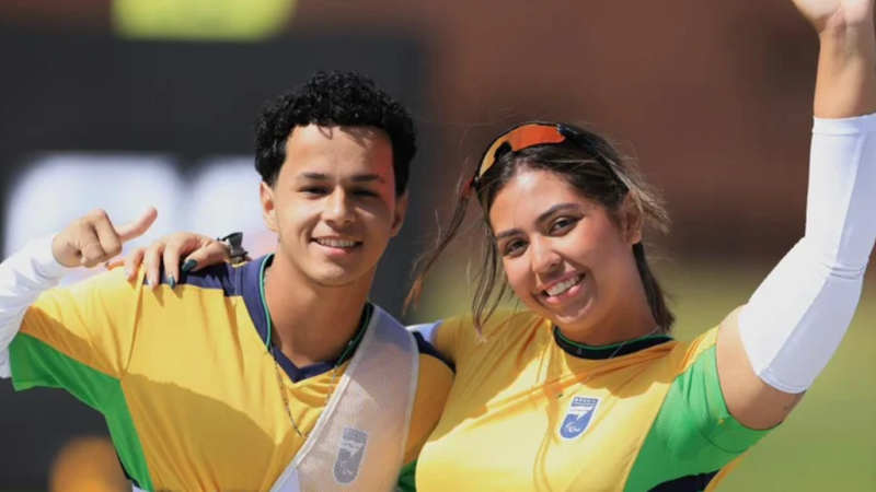 Tiro com arco do Brasil conquista 1ª medalha em um Parapan de Jovens
