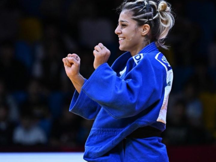 Sarah Souza é bronze em 1º dia do Grand Slam de judô no Cazaquistão